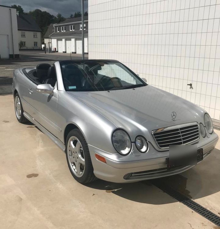 Mercedes-Benz CLK 55 AMG Cabrio A208 selten, 95% Erstlack in Hamm (Sieg)