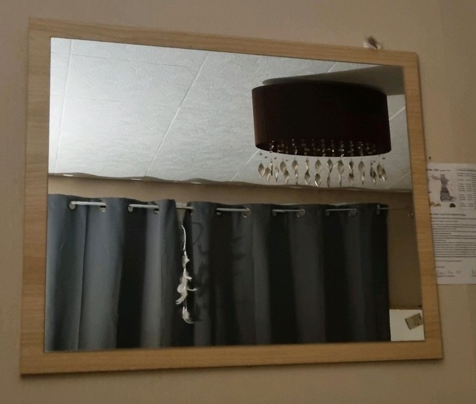 Spiegel Wandspiegel holzspiegel buche Schlafzimmer Flur in Wuppertal