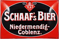 ❗️ SUCHE SCHAAFS BIER NIEDERMENDIG BRAUEREI EMAILSCHILD REKLAME Rheinland-Pfalz - Koblenz Vorschau