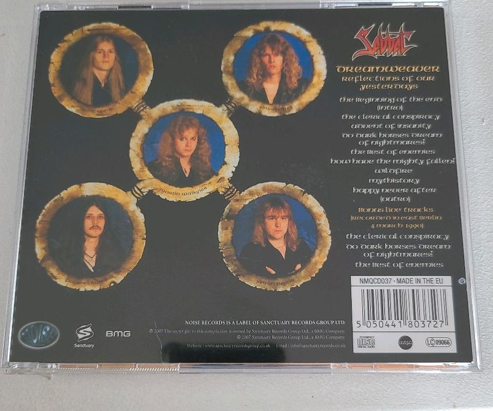 SABBAT- DREAMWEAVER CD re-release von 2007 +Bonustracks Skyclad in Beverungen