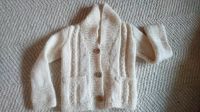 Woll-Cardigan Wolljacke Wolle selfmade selbstgestrickt Bayern - Cadolzburg Vorschau
