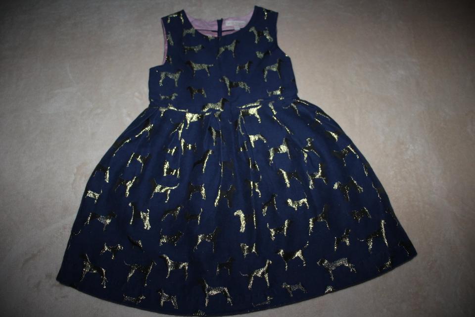 Hundmotiv Glitzer Kleid von Mini Boden in Gr.116-122 (6-7J) in Marxzell