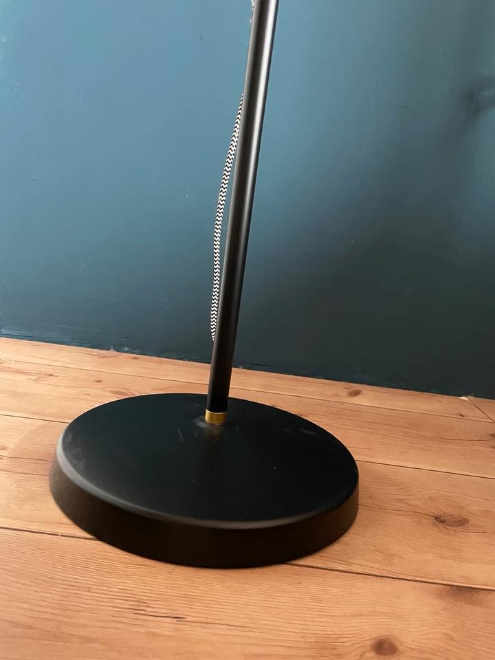 Mid Century Plissee Lampe 50er 70er Stehlampe Vintage DDR Ikea in Eberswalde