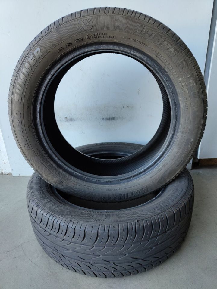 2 x Platin RP420 195/55 R16 87V SOMMERREIFEN in Kall