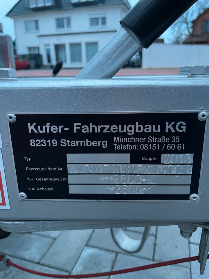 Anhänger Koffer von Kufer-Fahrzeugbau KG in Hannover