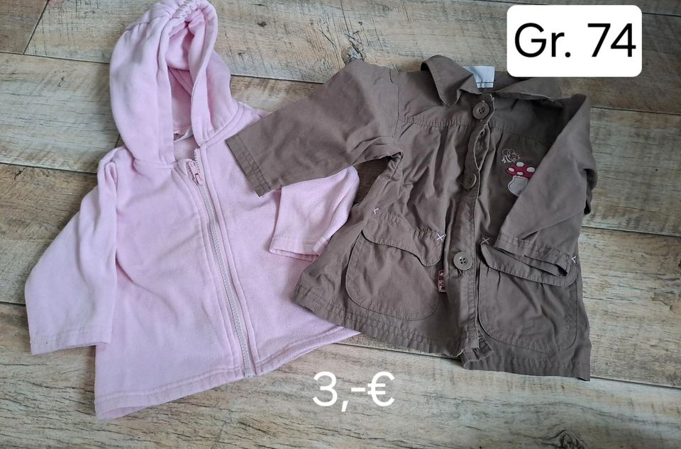 Jacke Mädchen Gr. 74 in Brunn bei Neubrandenburg