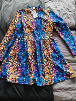 Langarm Kleid Aufdruck Pailletten Shein gr.XL Hessen - Hanau Vorschau