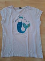 T-Shirt mit Meerjungfrau Größe 146, Pailletten Baden-Württemberg - Emmendingen Vorschau