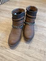 Stiefeletten Stiefel 39 braun Hessen - Niederdorfelden Vorschau