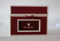 Orig. SEMIKOLON, Business Card Box weinrot für VISITENKARTEN Bayern - Pöcking Vorschau