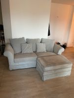 Sofa 3-Sitzer mit Hocker Grau Nordrhein-Westfalen - Ennigerloh Vorschau