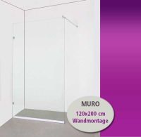 Duschabtrennung Duschwand  Glas WALK-IN 120x200 cm **BRANDNEU** Nordrhein-Westfalen - Grevenbroich Vorschau