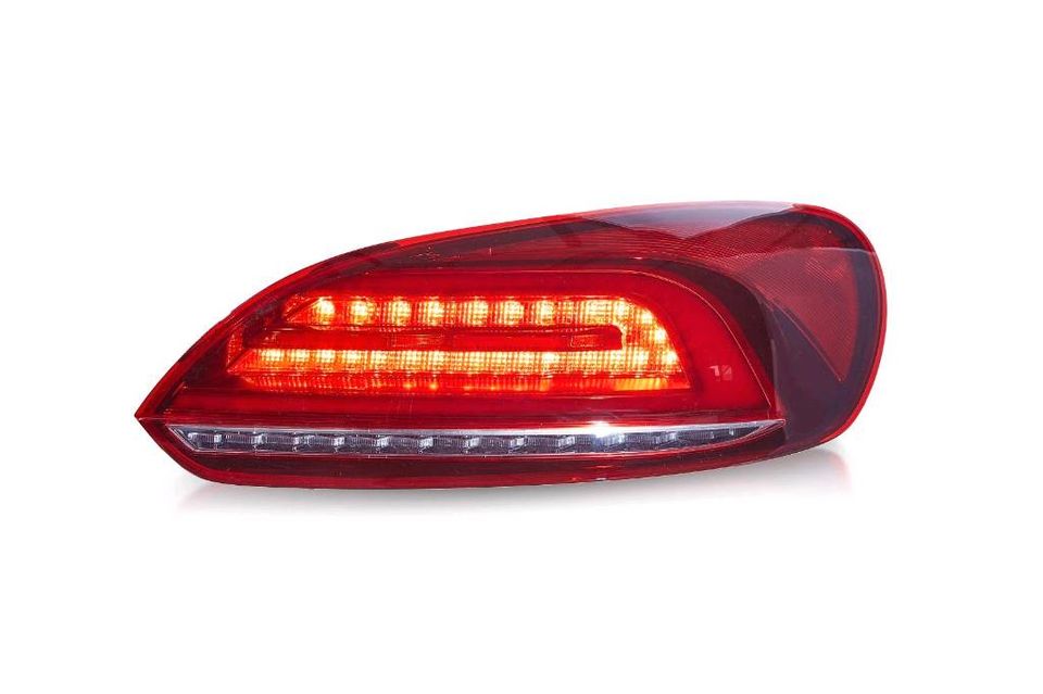 VOLL LED Lightbar Rückleuchten rot für VW Scirocco 3 (III) 08-14 in Calden