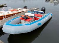 RIB 465 Schlauchboot, Festrumpf, Suzuki 140 PS, Niedersachsen - Molbergen Vorschau