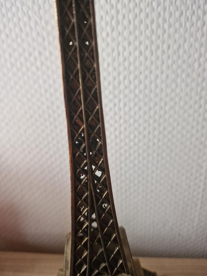 Spieluhr Eiffelturm Bronze Messing Ton-Paris Eiffelturm 34 cm in Schwerte