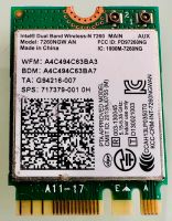 Intel Dual Wireless-N 7260 7260NGW WLAN Karte M.2 Niedersachsen - Braunschweig Vorschau