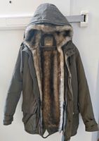 DREIMASTER - Herrenparka Parka Mantel Jacke mit Fell - Gr.S=46/48 München - Altstadt-Lehel Vorschau