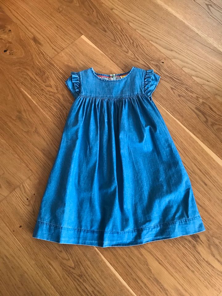 Mini Boden Kleid, Jeanskleid Sommerkleid Gr. 128 in Niederkassel