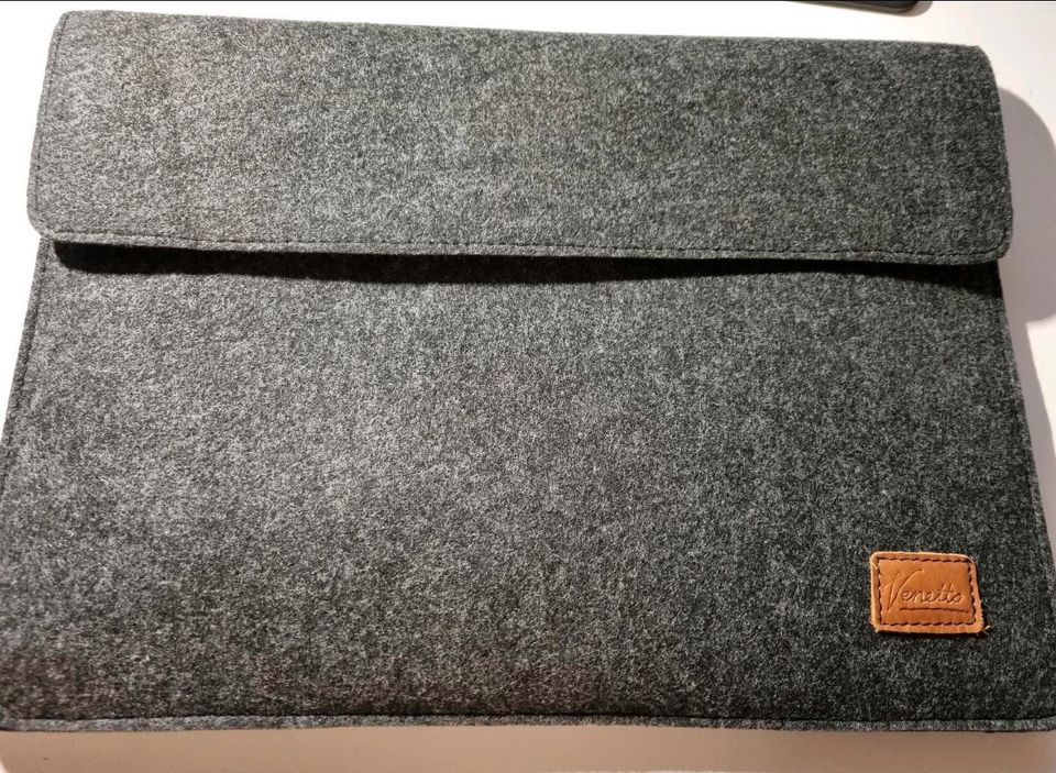 15-17 Zoll Hülle Tasche Sleeve Laptop Filz grau in Köln