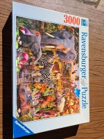 Puzzle 3000 Teile Ravensburger Afrikanische Tierwelt Bayern - Lachen Vorschau