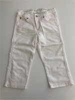 weiße, schmale 7/8 Jeans von H&M Größe 128 Niedersachsen - Marxen Vorschau