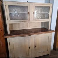 Landhaus Buffet Schrank Küche Wohnzimmer Kommode weiß Glas Bayern - Neustadt an der Aisch Vorschau
