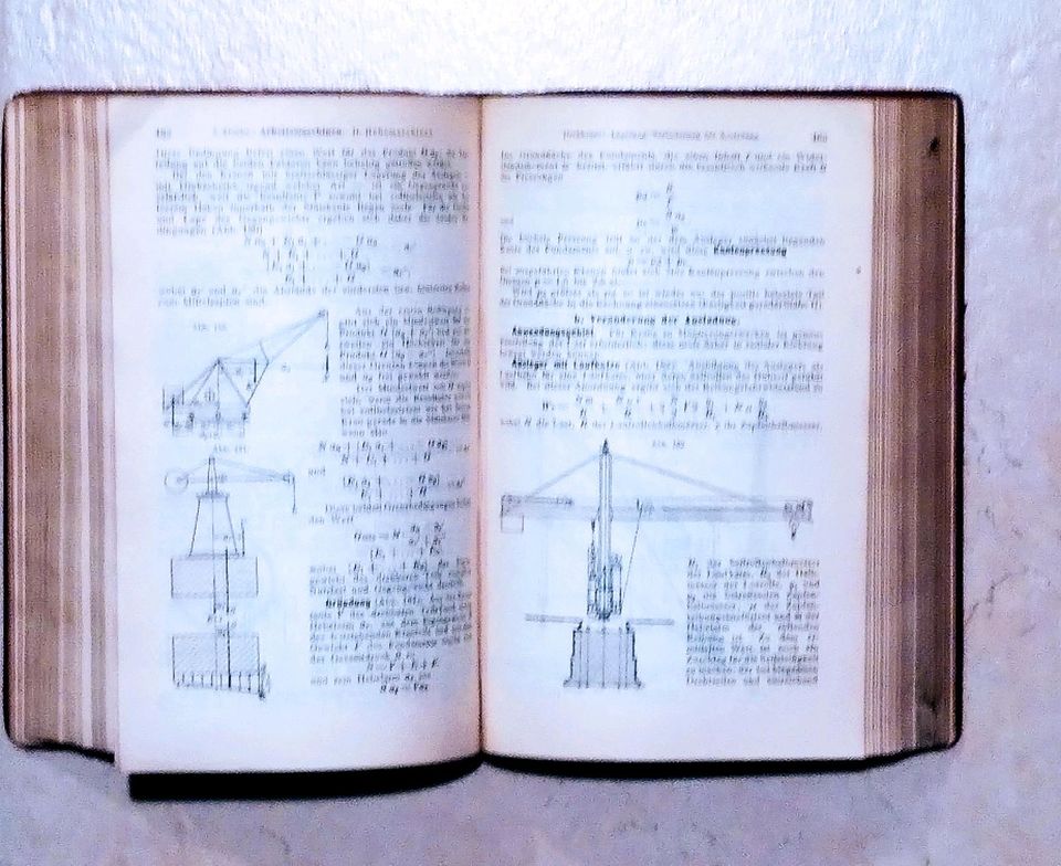 Hütte Des Ingenieurs Taschenbuch I bis III, Berlin 1908 in Dresden