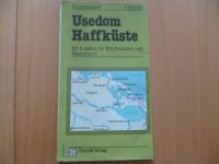 Touristenkarte Usedom Haffküste, Thüringer Wald, Harz und weitere Sachsen - Pesterwitz Vorschau