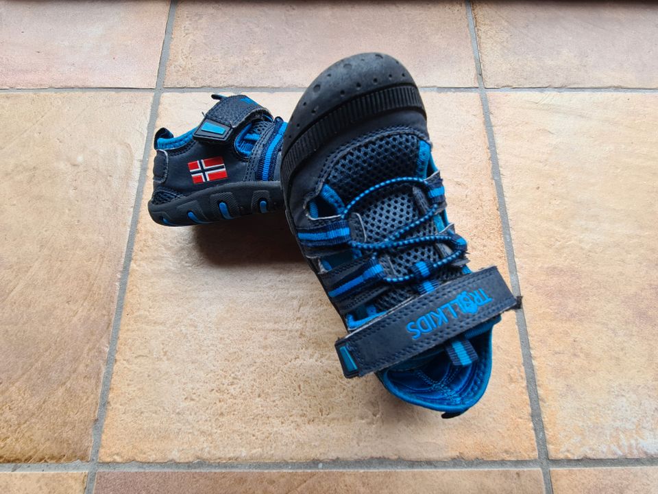 Trollkids Sandalen Sandefjord Marineblau Gr.30 in Schöneiche bei Berlin