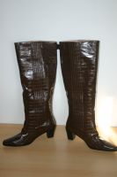 Braune Kunstleder Stiefel in der Größe 45! NEU! Wandsbek - Hamburg Farmsen-Berne Vorschau