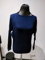 Damen Oberteil Shirt Pulli schleife dunkelblau S/M Aubing-Lochhausen-Langwied - Aubing Vorschau