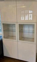 IKEA BESTA Regal, Schrank, Vitrine Hochglanz weiß, 120x42x193 cm Baden-Württemberg - Güglingen Vorschau