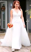 Brautkleid/ Hochzeitskleid/ Standesamt/ Kirchliche/ Prinzessin Baden-Württemberg - Bad Teinach-Zavelstein Vorschau