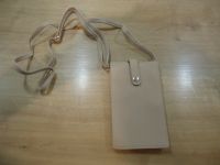 Handytasche zum Umhängen beige Wildleder verstellbar Hessen - Zwingenberg Vorschau