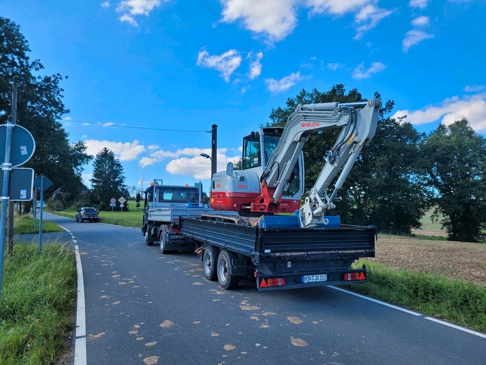 Takeuchi TB260V3 Powertilt mieten Minibagger mieten in Arnsberg