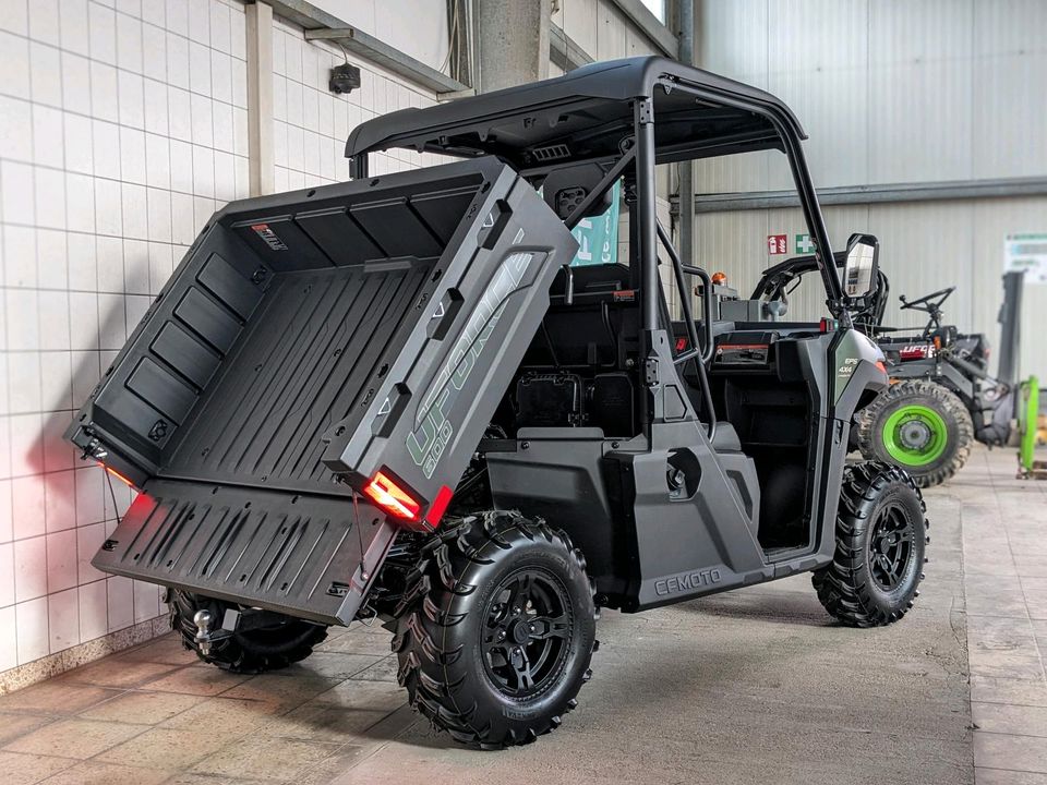 CFMOTO UFORCE 600 LOF Traktor Ladefläche Pickup Quad ATV Jagd in Prenzlau