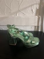 Catwalk Schuhe High Heels in chrome-grün Dortmund - Innenstadt-West Vorschau