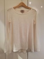 ARABELLA & ADDISON Langarm Blusen-Shirt Chiffon S/M wollweiss Frankfurt am Main - Bornheim Vorschau