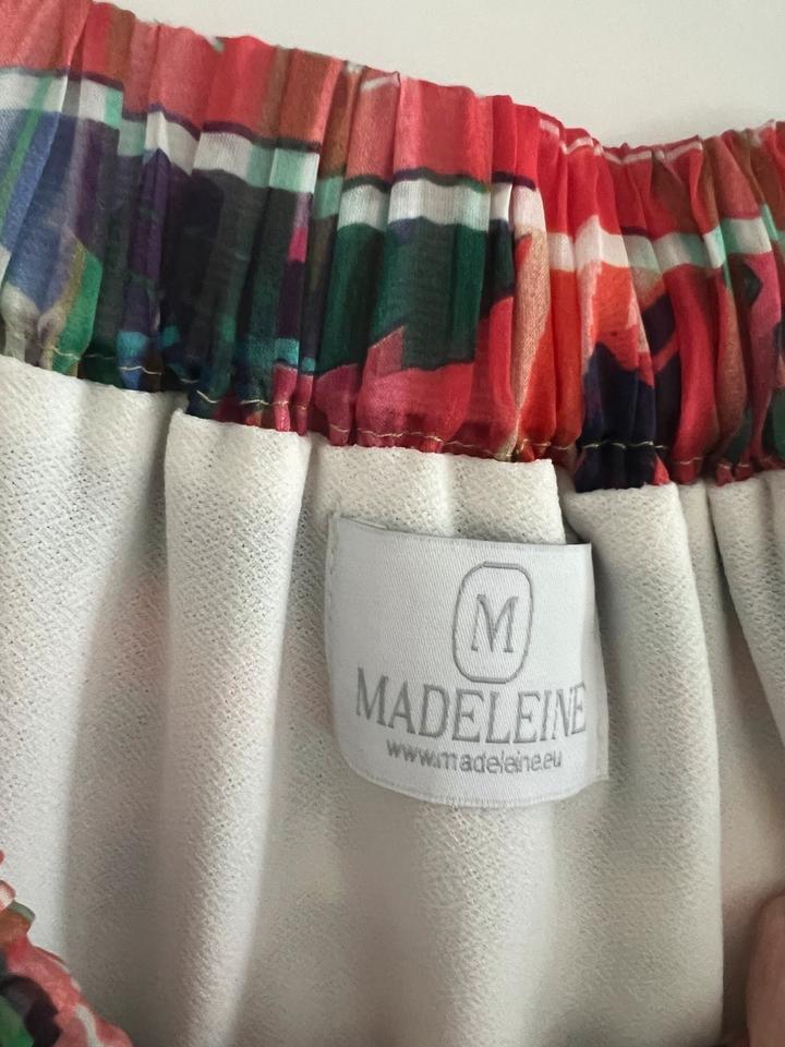 Madeleine Maxi Rock Seide schwingend  frisch bunt gemustert in Kaufbeuren