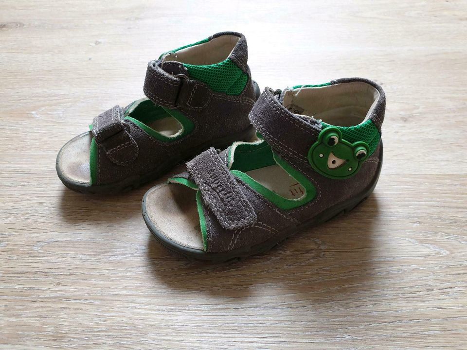 Superfit Rocky Sandalen Frosch grau Gr 23 * TOP * in Teistungen