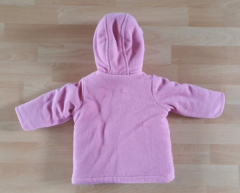 Dicker Baby Winter Mantel Jacke mit Kapuze Größe 68 Mädchen rosa in Pfronten