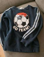 Jungen Sweatshirt mit Wendepailetten von H&M , Gr. 134 Nordrhein-Westfalen - Nettetal Vorschau