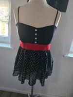Oberteil Blinddate XL rockabilly rot schwarz punkte Sachsen-Anhalt - Schönebeck (Elbe) Vorschau