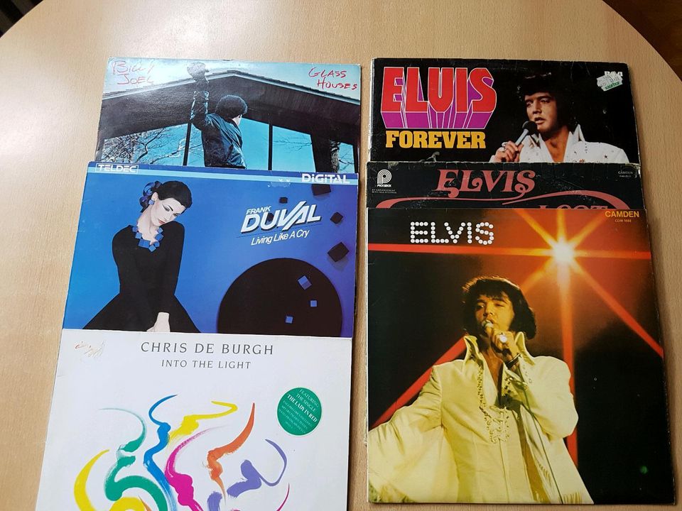 LPs Vinyl Rock Pop 70er -80er Jahre Billy Joel Frank Duval Elvis in Hessen  - Wettenberg | Musik und CDs gebraucht kaufen | eBay Kleinanzeigen ist  jetzt Kleinanzeigen