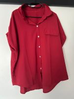 Rote Bluse mit Fake Brust-Tasche Herzogtum Lauenburg - Geesthacht Vorschau