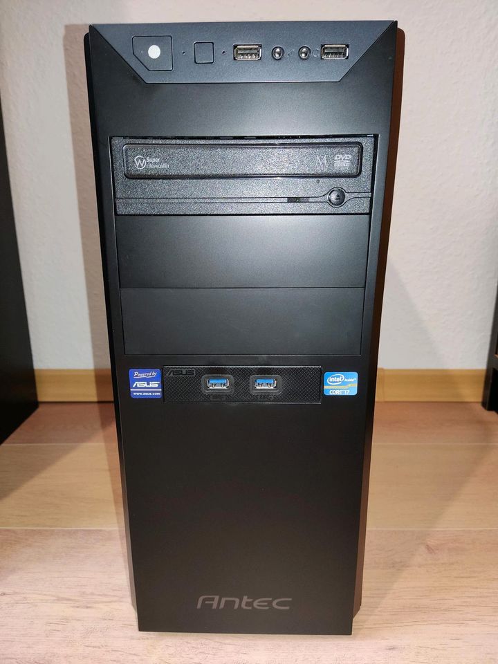 PC-Midi-Tower / Fujitsu Mainboard + CPU Intel i7-6700 + 16 GB Ram in Nörten-Hardenberg