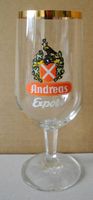 Bierglas Andreas Export; 1 Stück, Schriftzug mit Wappen, Rheinland-Pfalz - Neustadt an der Weinstraße Vorschau