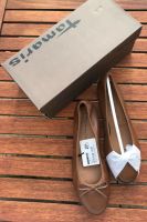 Tamaris Ballerina cognac braun neu OVP 38 Brandenburg - Teltow Vorschau