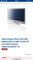 Metz TV Merio 42/107 cm Hamburg-Mitte - Hamburg Billstedt   Vorschau