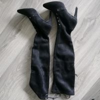 Damenschuhe, Stiefel schwarz, gr 39,neu Nordrhein-Westfalen - Erftstadt Vorschau